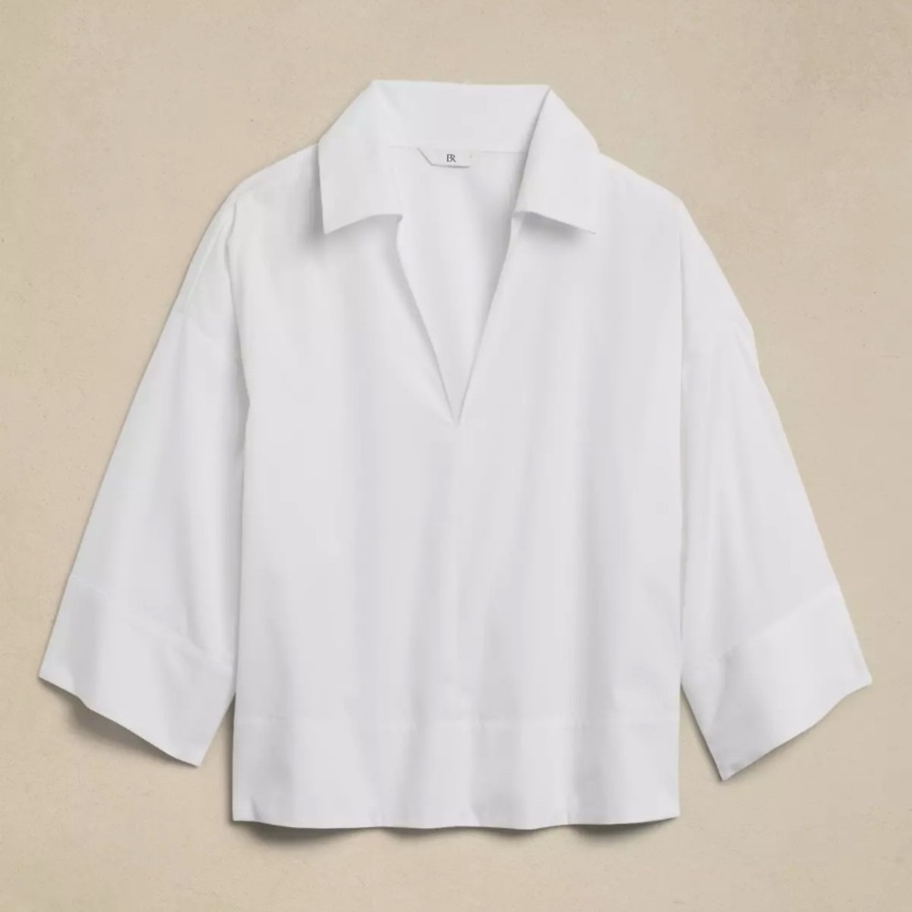 Banana Republic - Cruz Oversized Popover Top